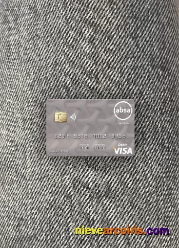 Zambia Absa Bank Zambia Plc visa debit card photolook